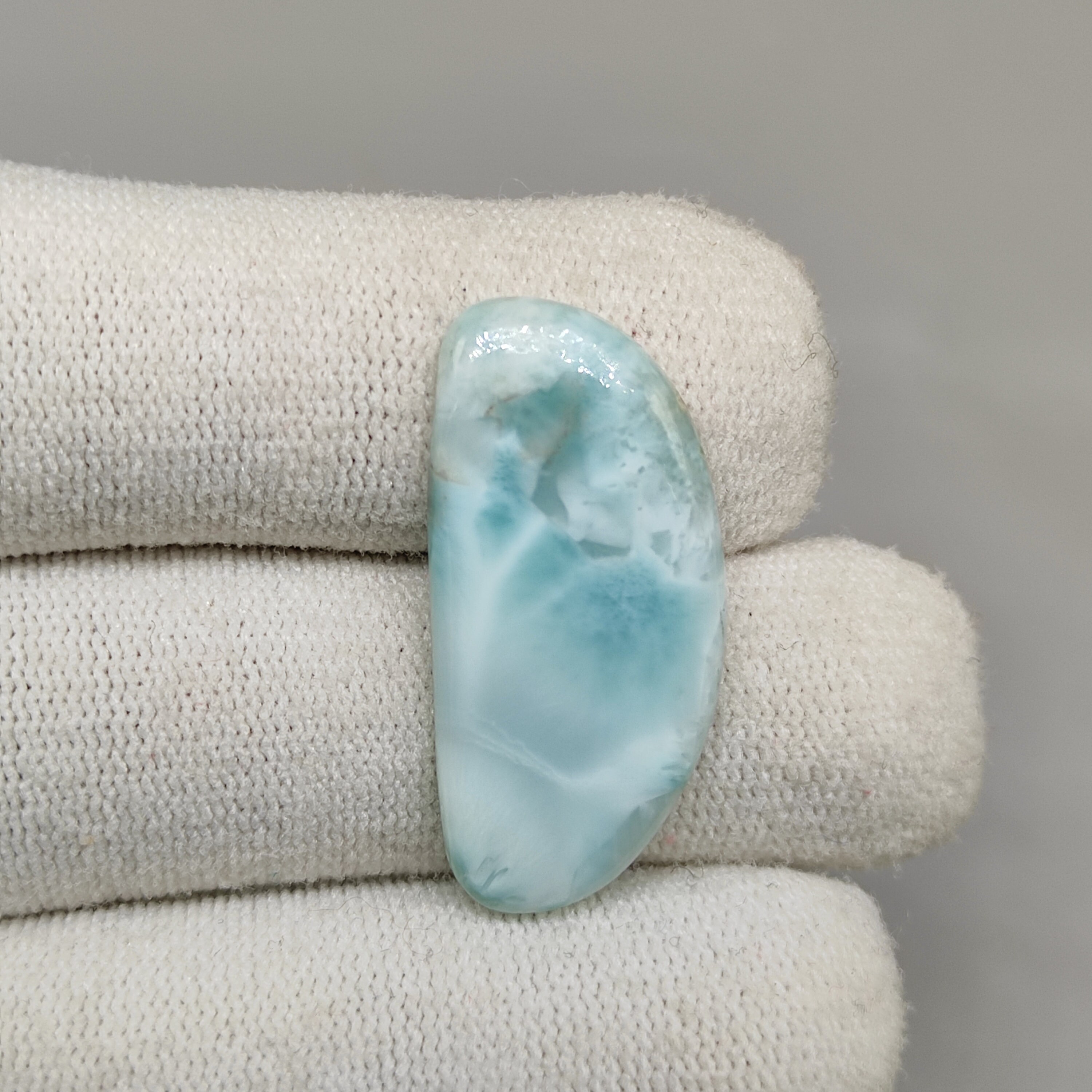 ◯larimar◯ Larimar Cabochonoval Cabochon22x14x7 Mm18 Ctsa