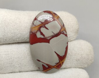 Noreena jasper cabochon amazing quality natural red gray yellow noreena jasper hand polish gemstone for jewelry CAB02333