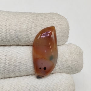 Montana Achat Cabochon 29X18X4 MM Fancy Form 15ct Natürliche multi Farbe Montana Achat Stein transluzenten Achat Edelstein für Schmuck CAB01464