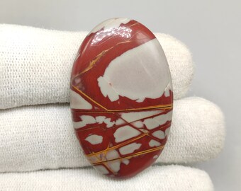 Noreena jasper cabochon amazing quality natural red gray yellow noreena jasper hand polish gemstone for jewelry CAB02335