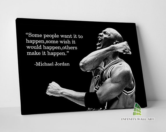michael jordan canvas wall art