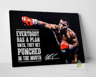 Mike Tyson Quote Etsy Uk