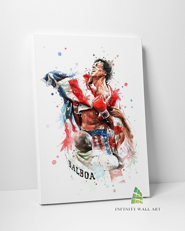 Rocky Balboa Mixed Media by Francesco Salerno