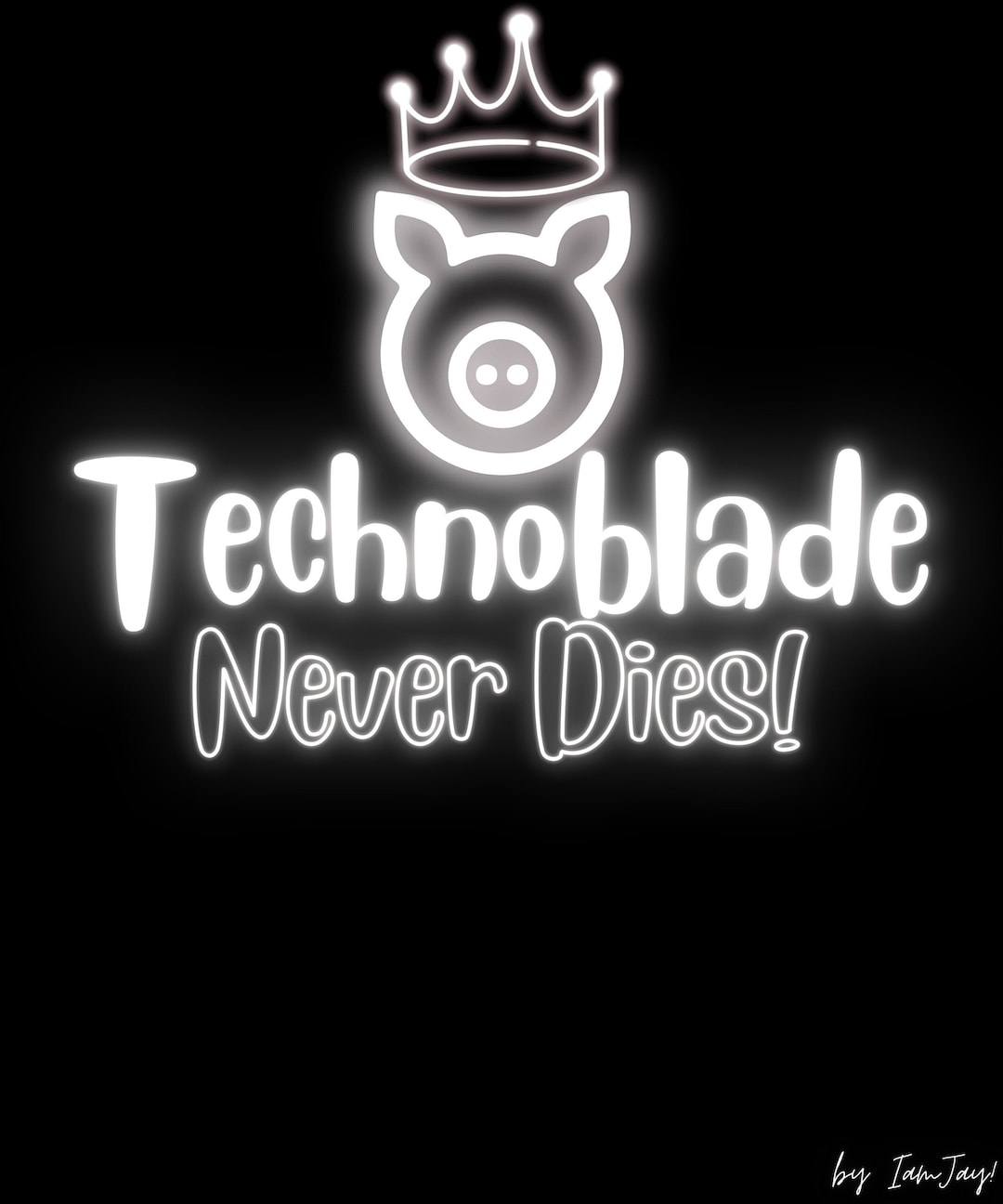 Technoblade With Glass And Crown HD Technoblade Wallpapers