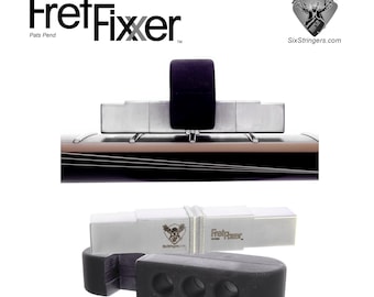 Fret File: Spot Level and Crown at the same time - FretFixxer "Guitar Version, not Bass" - Perfect fret every time, fast-n-easy.