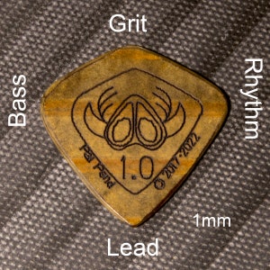 Guitar Picks 1mm - SixStringers Wild Plectrum IROC guitar pick: Free Shipping