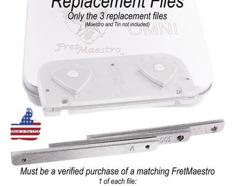 Fichiers de remplacement du système de nivellement de frettes FretMaestro