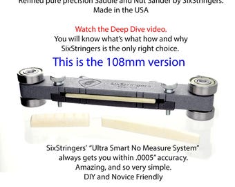 Ponceuse à écrous et selle ULTRA PRÉCISION - Version 108 mm - Fabriquée aux États-Unis