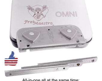 FretMaestro OMNI Pro - Tasti Level, Radius e Crown su tutte le tastiere, inclusa quella con raggio conico