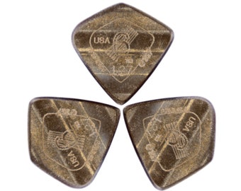 Guitar Picks 3 pcs @ 1.27mm - SixStringers Wild Plectrum IROC: Free Shipping Continental US