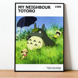The Secret Behind the Mysterious Girl in 'My Neighbor Totoro' Posters