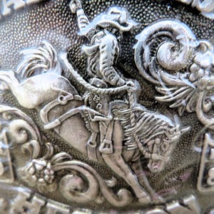 1984 Hesston NFR Rodeo Belt Buckle – Fred Fellows Saddle Bronc Second Edition bild 2