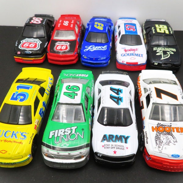 Vintage 1990's Racing Champions Die Cast 1/64 scale race cars