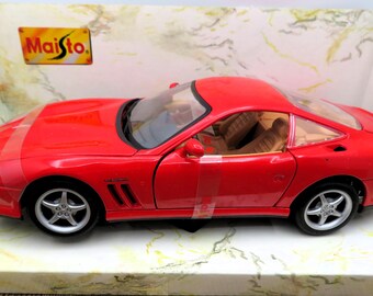 Maisto Ferrari 550 Maranello (1996) 1:24 Red Special Edition Die