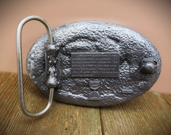 Alloway Rau Limited Edition #931220 Farming Pewter Belt Buckle-Excellent View 6