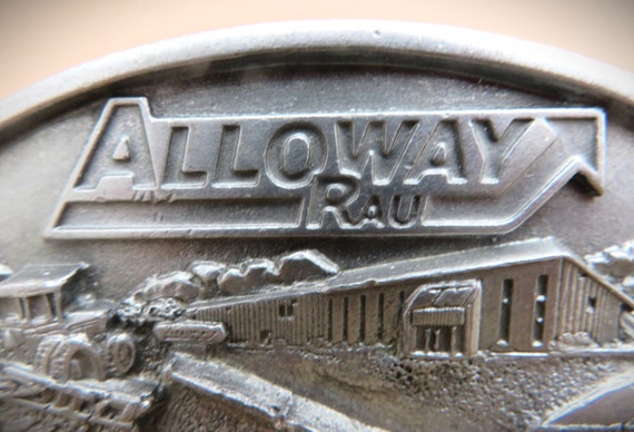 Alloway Rau Limited Edition #931220 Farming Pewter Belt Buckle-Excellent View 2