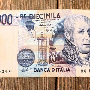 10000 Lire - Etsy