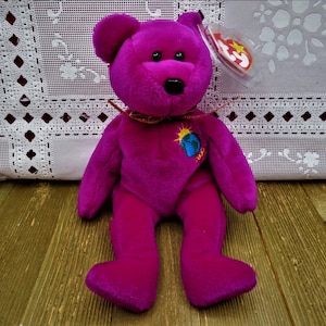 Ty Beanie Original Baby &quot;Millennium&quot; the Bear Retired 1999 Toy