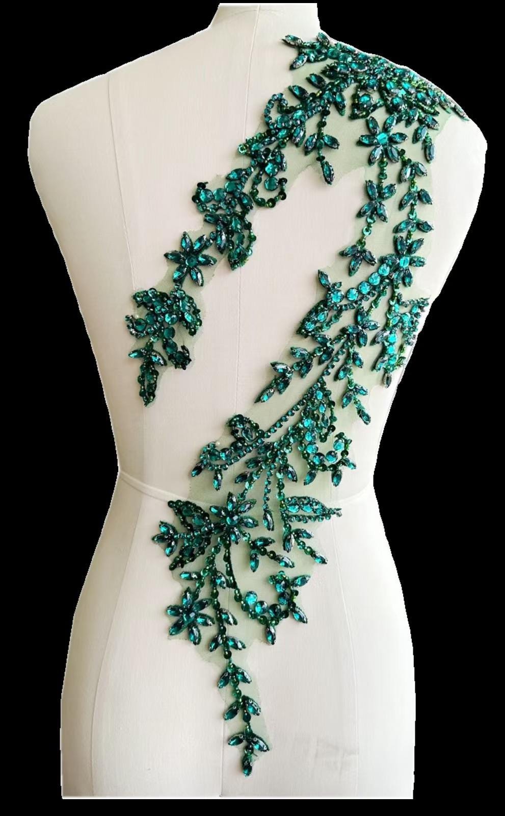 Diamante Dress Embellishments - Etsy Diamante Dress Embellishments - Etsy