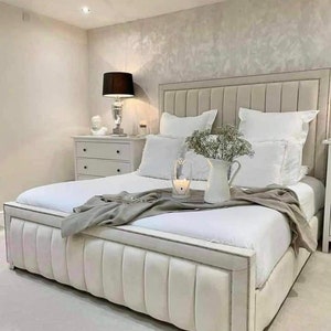 Wingback Bed Etsy UK