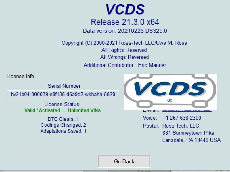 Diagnostic Auto VAGCOM VCDS MMB SOFTWARE AUTOMOTIVE