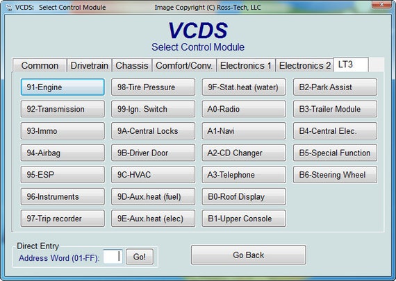 VCDS Elektronische Parkbremse  Codierung für Bremsbelagwechsel