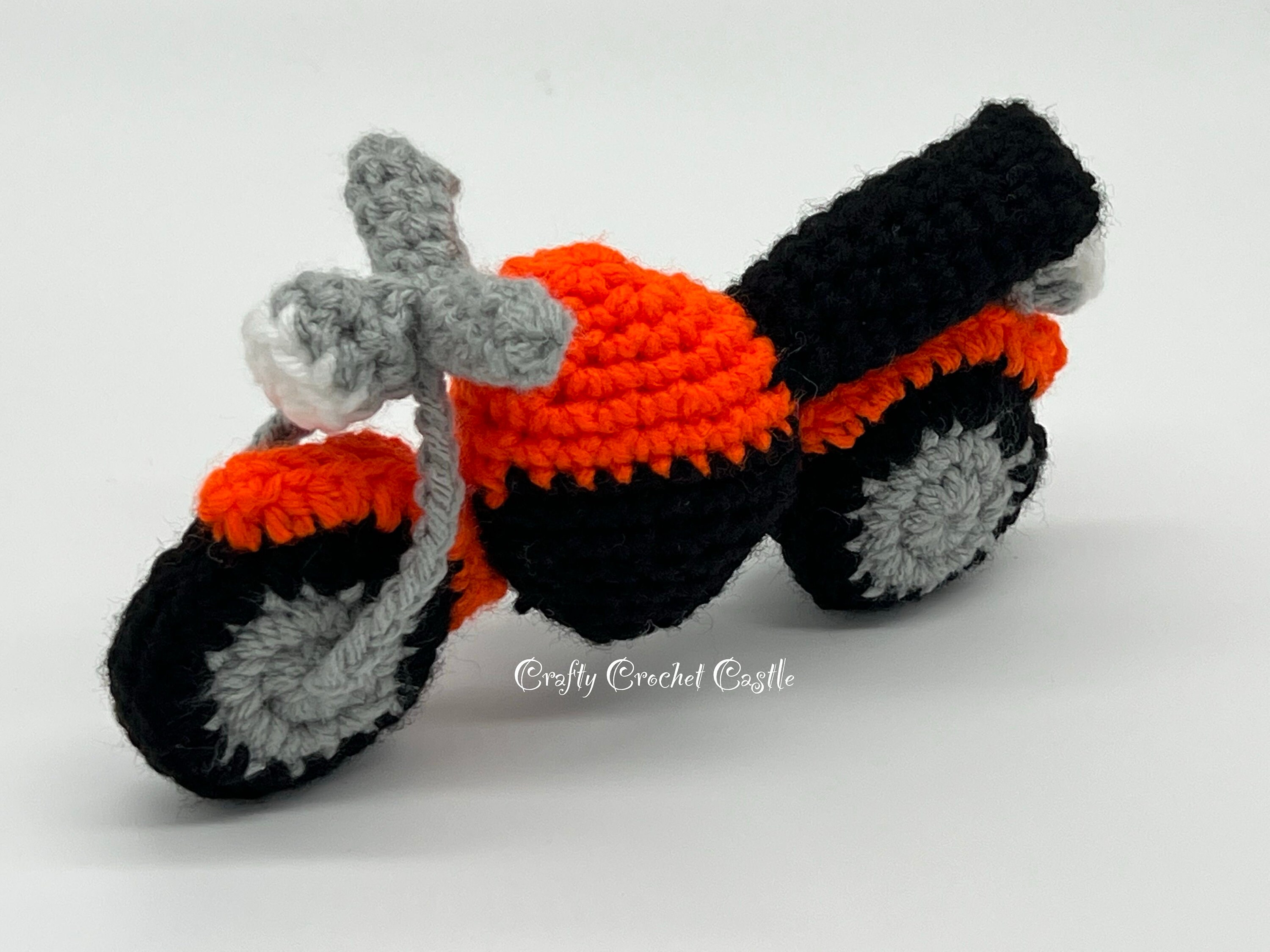 Crochet Motorcycle PDF PATTERN ONLY English Etsy