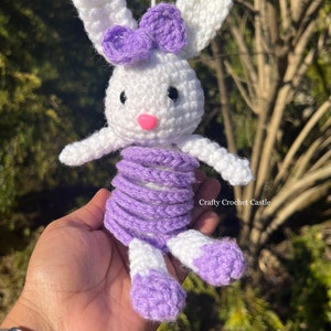 Crochet Bunny Wind Spinner, PDF PATTERN ONLY, English image 7