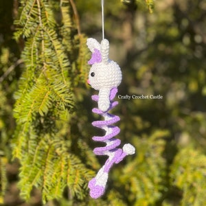 Crochet Bunny Wind Spinner, PDF PATTERN ONLY, English image 3