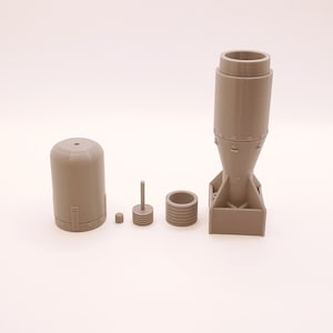 Little Boy Atomic Bomb Container || Model || Pen Holder - With Modeled Internal Components