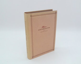 Vintage book: Small Goethe biography by Günther Müller - 1948 - 2nd improved edition - Universitäts-Verlag Bonn - Hardcover book