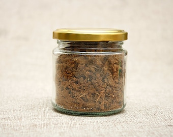 Raw Propolis - roughly cleaned - 100 g in a glass jar - Propolis pieces - Bee glue resin - Directly from the beekeeper