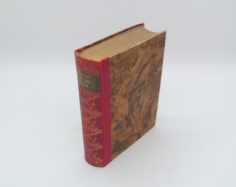 Gustav Freytag - Should and have - novel - gold cut - vintage book - U. Weichert Verlag, Berlin, antique