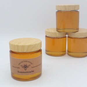 German Honey - Summer Harvest - 250 grams - Direct from the Beekeeper - Summer Blossom