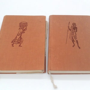 Afrika - Traum und Wirklichkeit - Band 1 & 2 von Jiří Hanzelka, Miroslav Zikmund / Verlag Volk und Welt, Berlin, 1959 - Vintage Buch