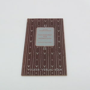 Vintagebok/häfte: Sagan om murmeldjuret - Clemens Brentano - Lilla folkbiblioteket - Volker Publishing House - Tyska - 1947 - Illustrationer