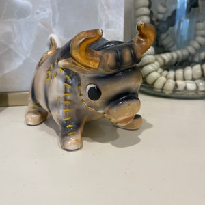 Japanese Bull coin bank