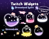 Twitch Liquid Goal Widget: Streamlabs Animated Overlay (ZIP File)