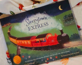 Girl's birthday book - "The Sleepytown Express" - a beautiful and calming sleep story & song, with FREE audio version included!