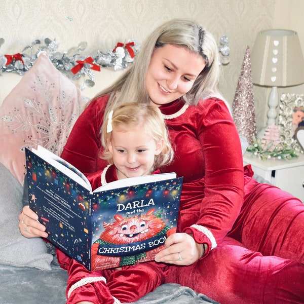 Personalised Christmas Eve Book - a heartwarming 'Christmas BOO!' story for Children - a perfect Christmas Stocking Filler and Xmas Keepsake