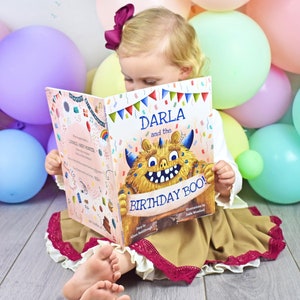 Personalised Birthday Book - a delightful 'Birthday BOO!' story - a Birthday Keepsake for children, grandchildren, nieces & nephews