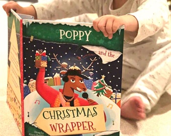 Girl's Christmas Gift - "The Christmas Wrapper" - a Personalized Christmas Book and Custom Keepsake