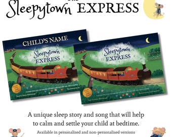 Sleep story & song for children - "The Sleepytown Express" - a 'superpowered' bedtime story to help settle little ones at nighttime