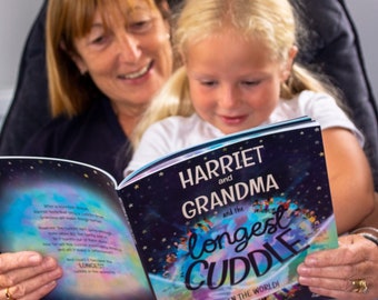 Personalized Cuddle Book, Custom Story for Child & Adult, Siblings, Twins, and New Baby