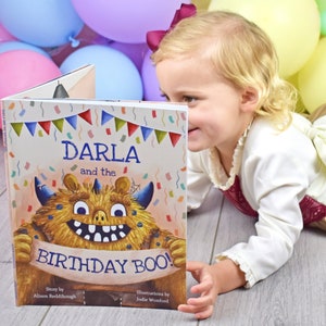 Gift for 3 year old - &#39;The Birthday BOO!&#39; personalised book - a lifelong keepsake gift for boys and girls aged 3