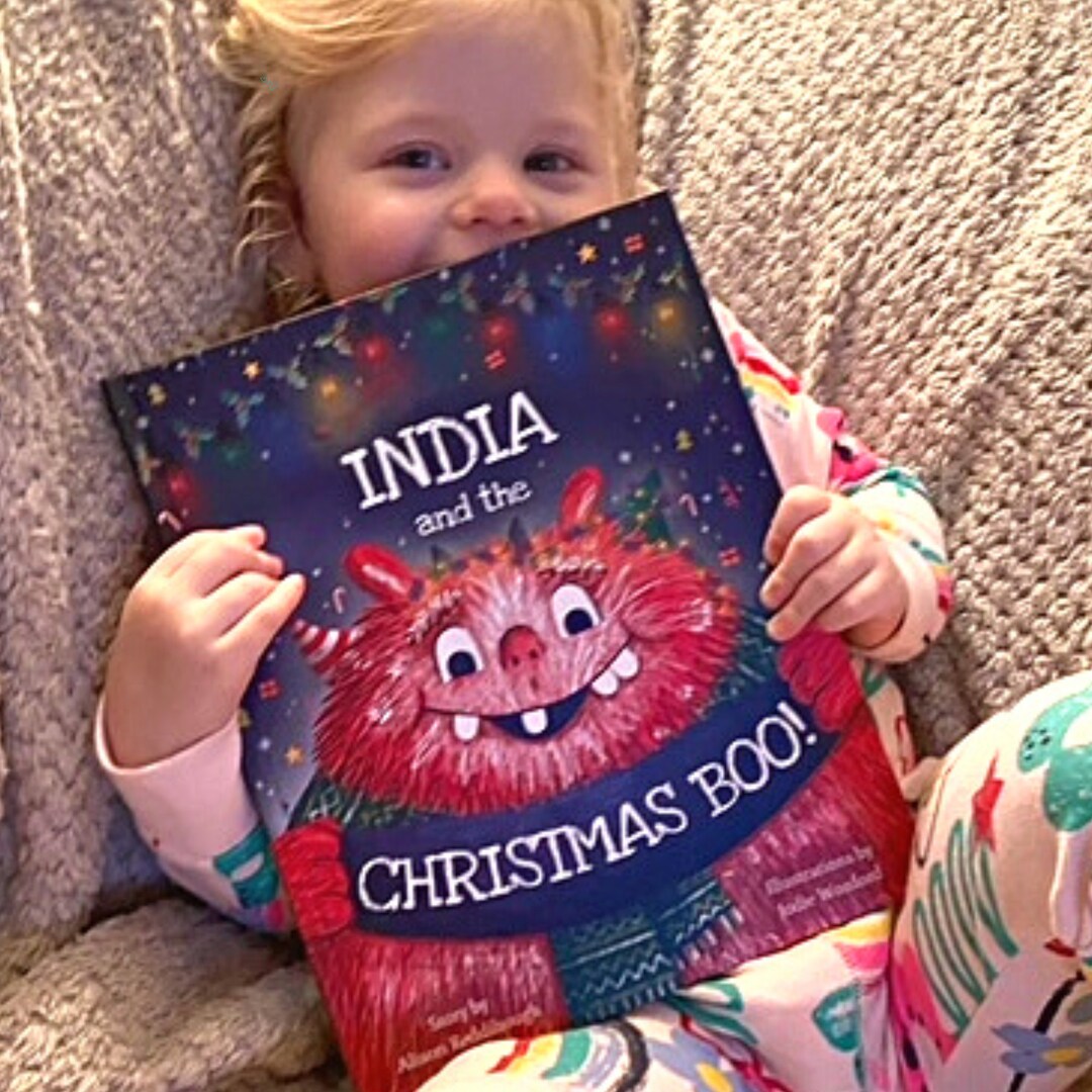 Girl's Personalized Christmas Book 'the Christmas BOO' a Christmas ...