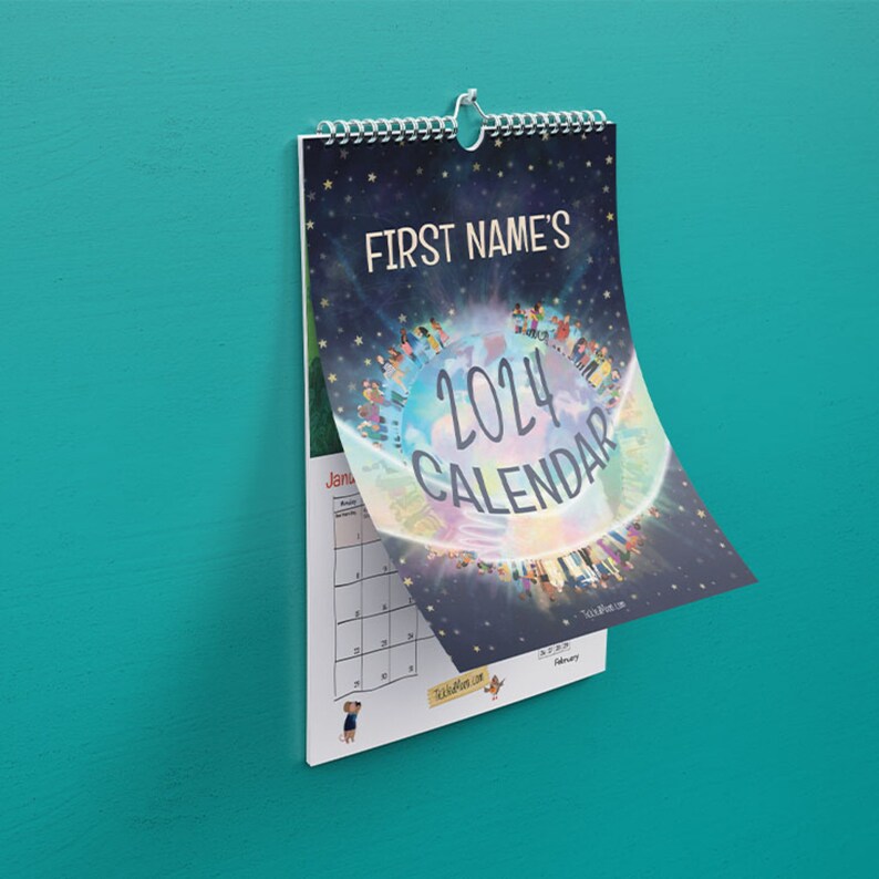 Personalized Family Calendar Gift Bring a Year of Smiles to Your Wall