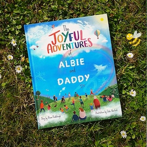 Daddy Gift - &#39;Joyful Adventure&#39; personalised story for a Daddy and Child to share - a beautiful book for Dad’s Christmas or Birthday Gift