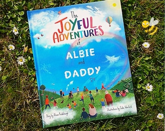 Personalised Daddy & Child Story Book: 'Joyful Adventures' - a keepsake gift for Dad’s Christmas or Birthday