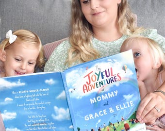 Personalized 'Joyful Adventure' Book for Mommy and Child/Children: Keepsake Gift